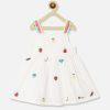 Kids Nauti Nati Dresses | Buy Nauti Nati Girls Embroidered Cotton Fit & Flare Dress - Apparel For Girls