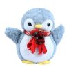 Kids DukieKooky Soft Toys | Buy Dukiekooky Kids Grey & White Scarfy Penguin Soft Toy - Toys And Games For Unisex Kids