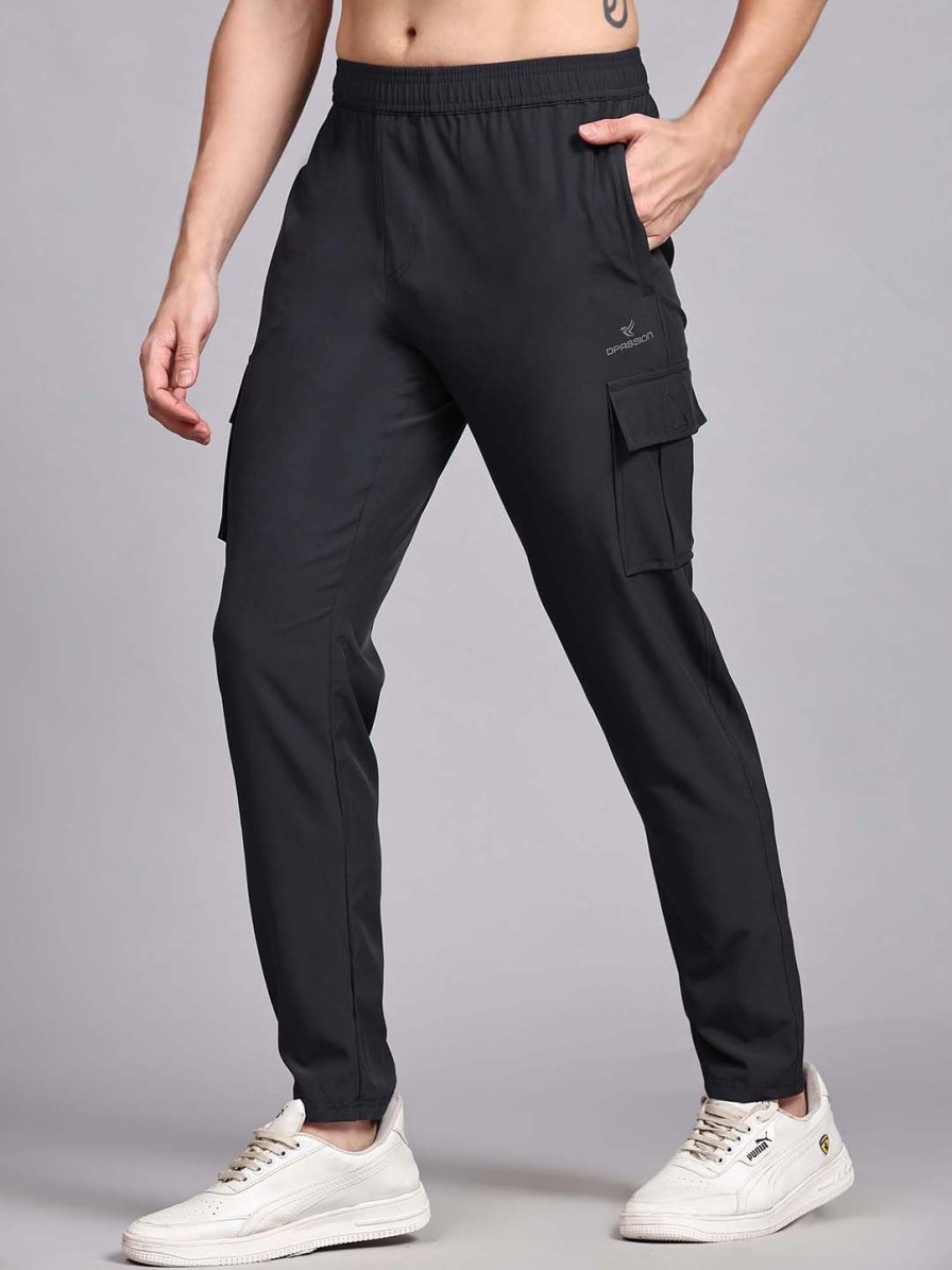 Men Dpassion Track Pants & Shorts | Buy Dpassion Men Rapid Dry Running Cargo Track Pants - Apparel For Men