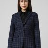 Women Van Heusen Woman Blazers & Waistcoats | Buy Van Heusen Woman Checked Formal Blazer - Apparel For Women