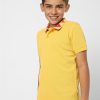 Kids Jack & Jones T-Shirts | Buy Jack & Jones Boys Yellow Polo Collar T Shirt - Apparel For Boys