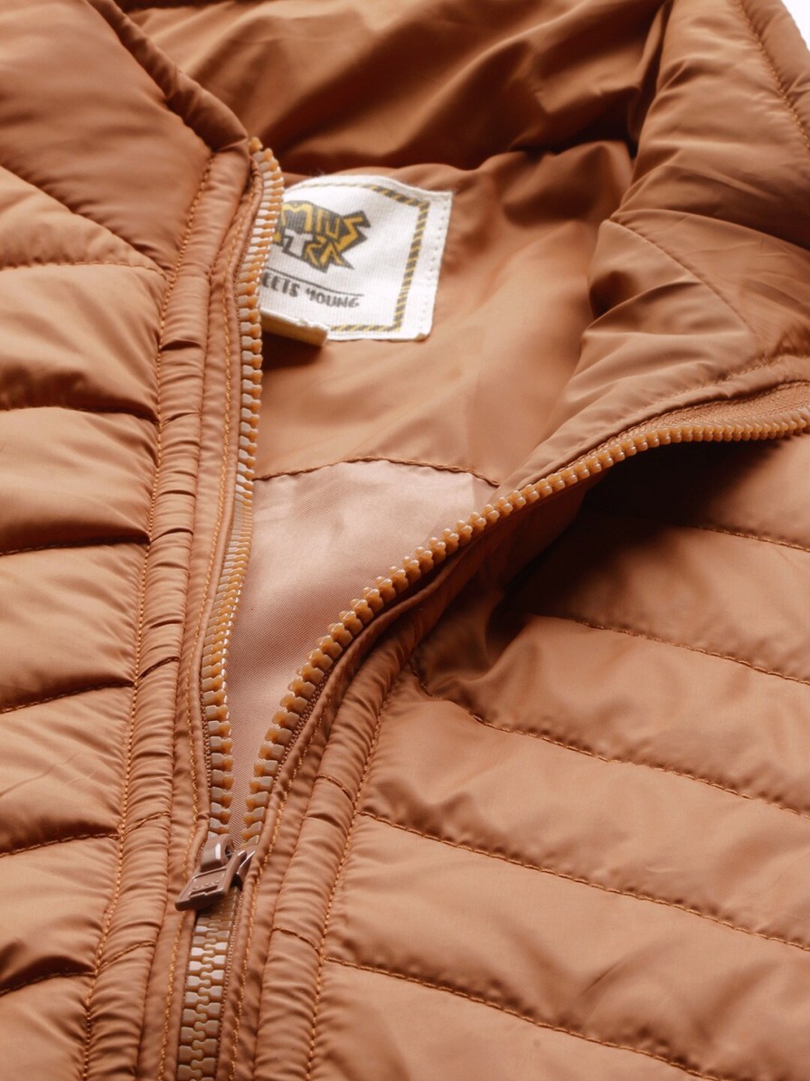 Women Campus Sutra Jackets | Buy Campus Sutra Women Camel Brown Solid Puffer Jacket - Apparel For Women