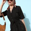 Women Style Quotient Playsuits | Buy Style Quotient Women Black Solid Playsuit - Apparel For Women