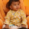 Kids VASTRAMAY SISHU Ethnic Wear | Buy Vastramay Sishu Boys Ethnic Motifs Printed Kurta With Pyjamas - Apparel For Boys