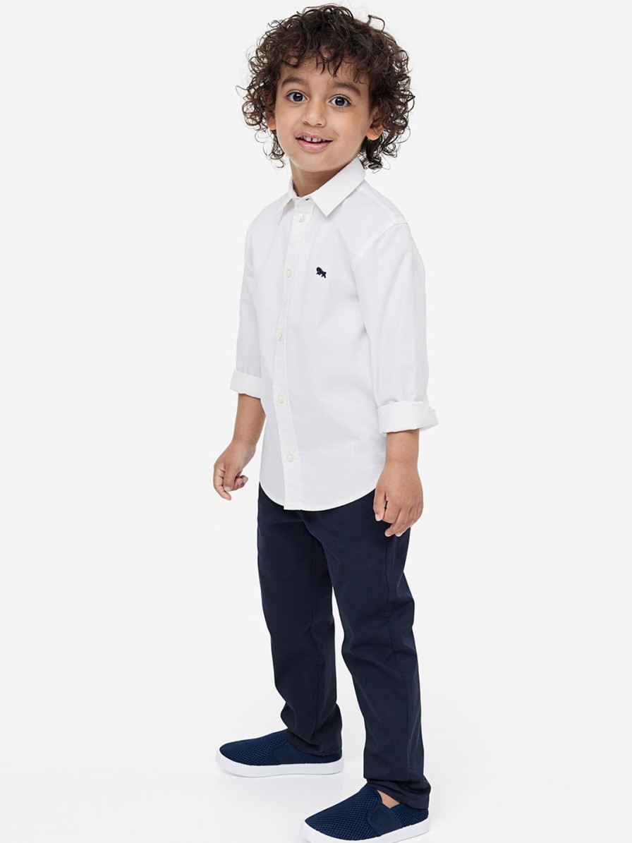 Kids H&M Trousers | Buy H&M Boys Pure Cotton Twill Chinos - Apparel For Boys