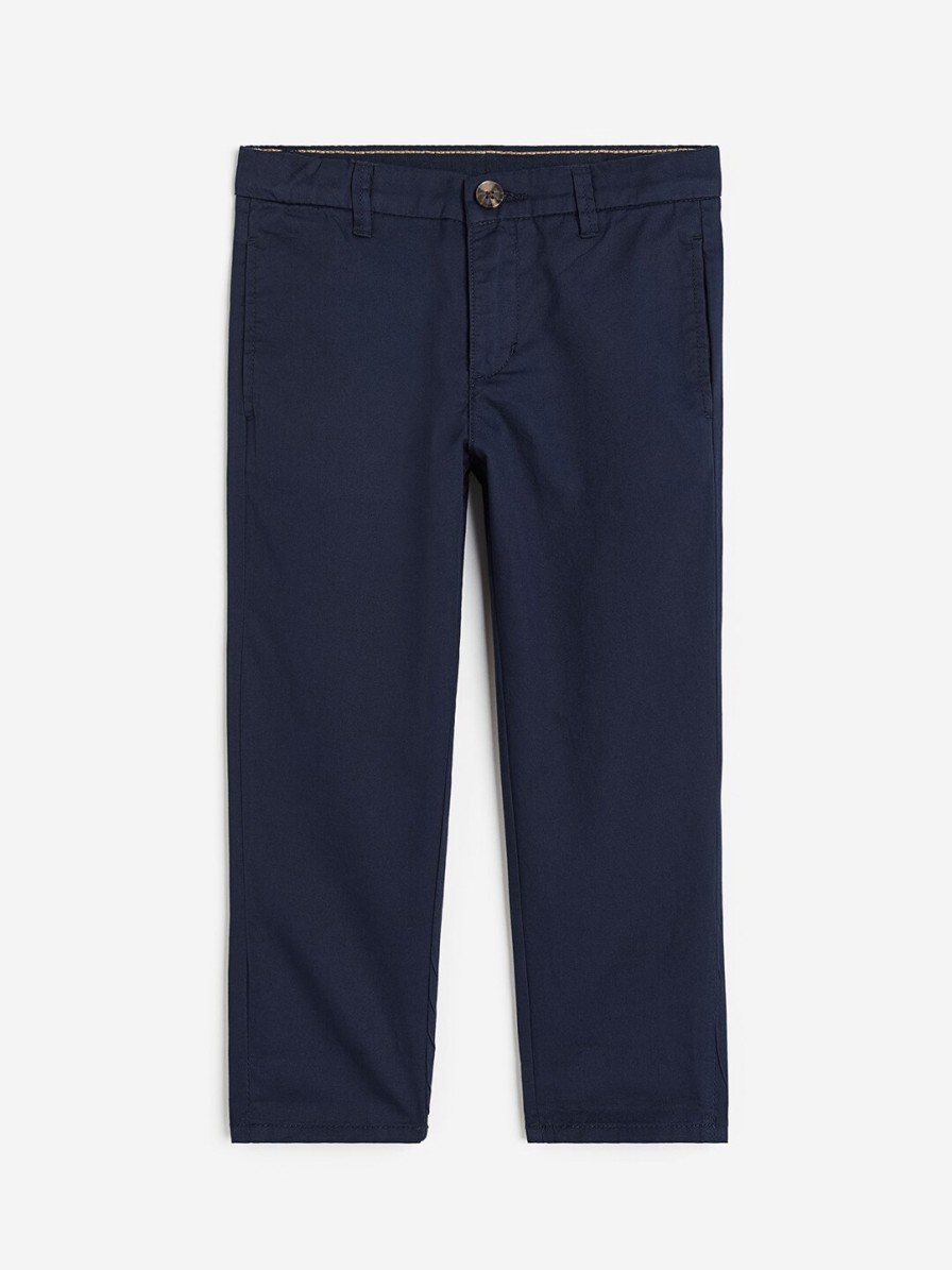 Kids H&M Trousers | Buy H&M Boys Pure Cotton Twill Chinos - Apparel For Boys