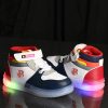 Kids BIRDE Casual Shoes | Buy Birde Boys Colourblocked High Top Led Lightweight Sneakers - Footwear For Boys