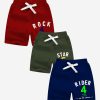 Kids x2o Shorts | Buy X2O Boys Pack Of 3 Printed Mid Rise Regular Shorts - Apparel For Boys