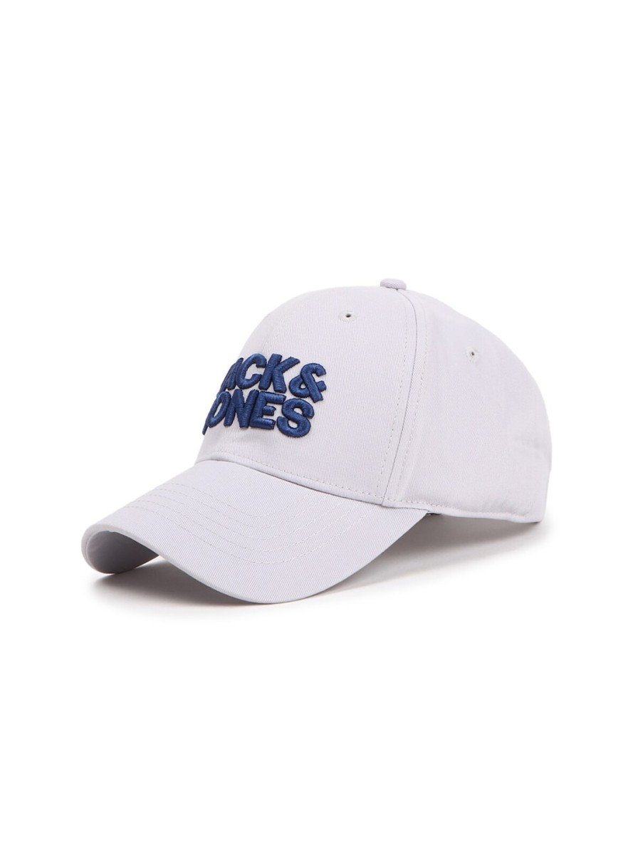 Men Jack & Jones Caps & Hats | Buy Jack & Jones Men Grey & Blue Baseball Cap - Accessories For Men