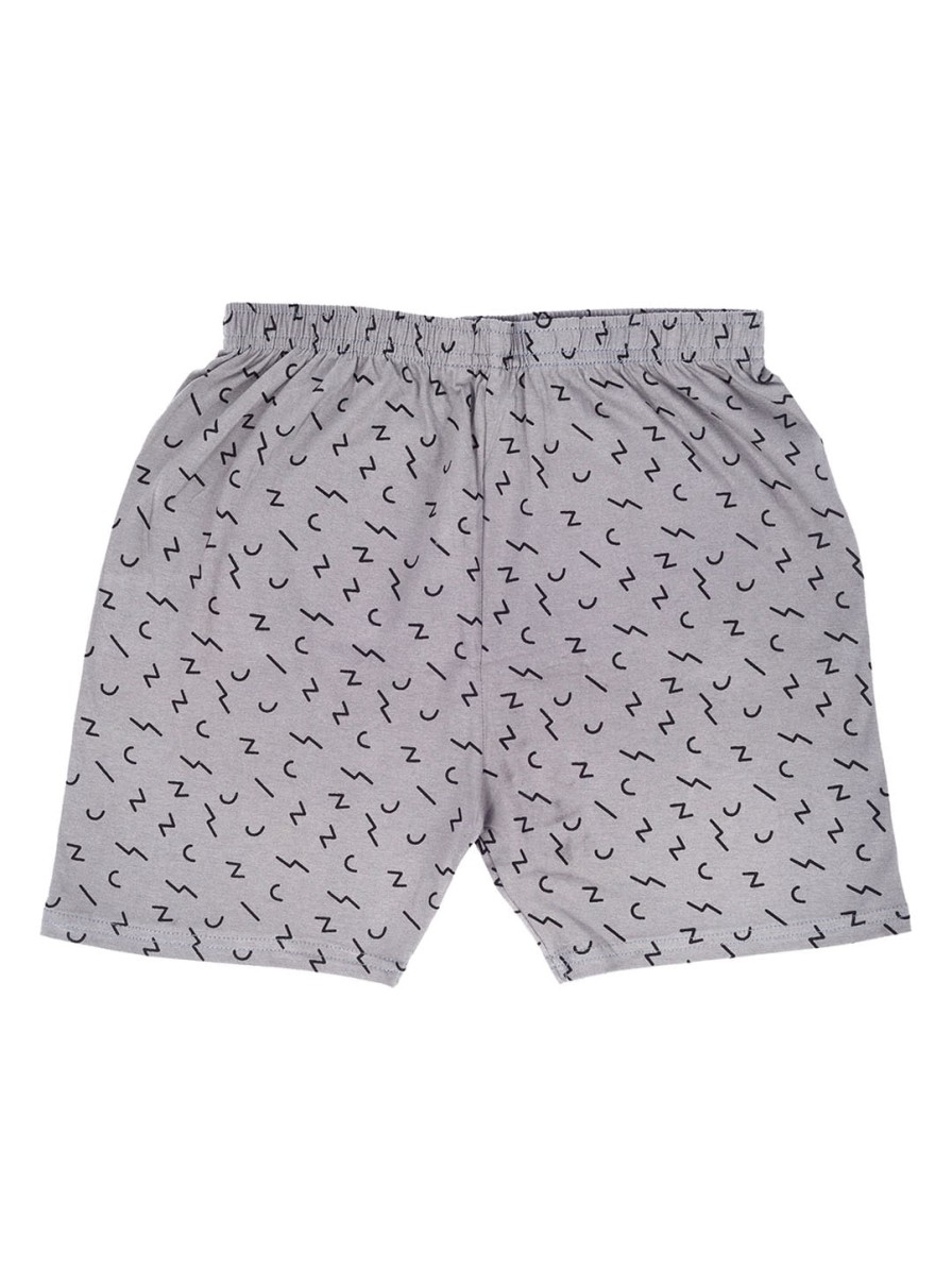 Kids BAESD Shorts | Buy Baesd Boys Pack Of 3 Geometric Printed Pure Cotton Shorts - Apparel For Boys