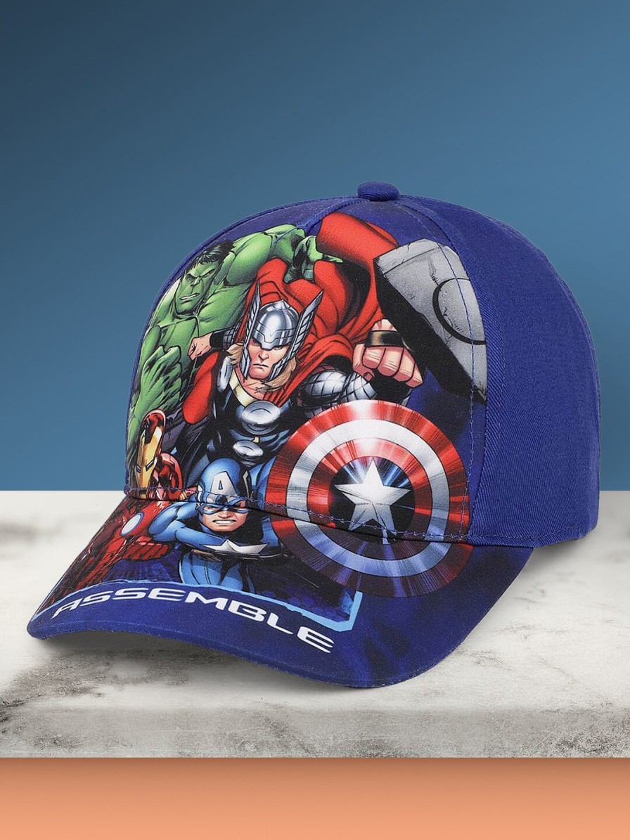 Kids Kids Ville Caps & Hats | Buy Kids Ville Boys Avengers Printed Baseball Cap - Accessories For Boys