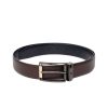 Men Louis Philippe Belts | Buy Louis Philippe Men Brown Solid Leather Belt - Accessories For Men