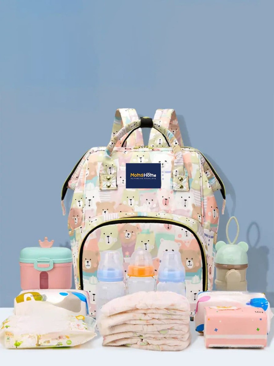 Kids Moms Home Infant Care | Buy Moms Home Kids Printed Water Resistant Diaper Backpack - Accessories For Unisex Kids