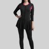 Women N-Gal Swimwear | Buy N Gal Women Colourblocked Full Length Padded Pantsuit - Apparel For Women