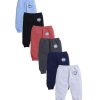 Kids EIO Value Packs | Buy Eio Kids Solid Pack Of 6 Cotton Track Pants - Apparel For Unisex Kids