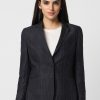 Women Van Heusen Woman Blazers & Waistcoats | Buy Van Heusen Woman Checked Single Breasted Slim Fit Formal Blazers - Apparel For Women