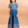 Kids Sangria Lehenga Choli | Buy Sangria Girls Printed Pure Cotton Lehenga With Choli - Apparel For Girls