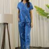 Women SANSKRUTIHOMES Sleepwear & Loungewear | Buy Sanskrutihomes Women Printed Pure Cotton Night Suit - Apparel For Women