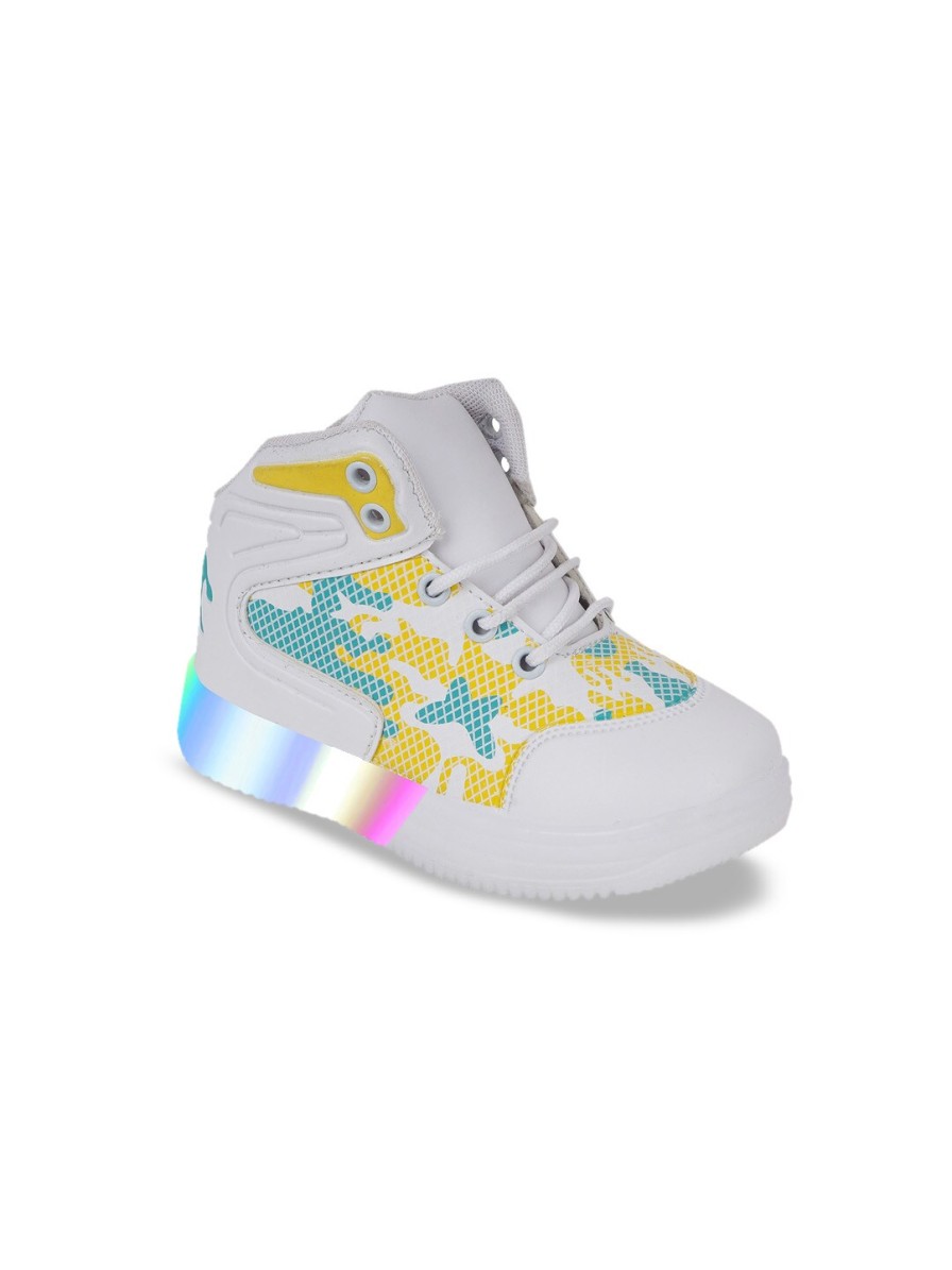 Kids BAESD Casual Shoes | Buy Baesd Kids Printed Anti Skid Led Sneakers - Footwear For Unisex Kids