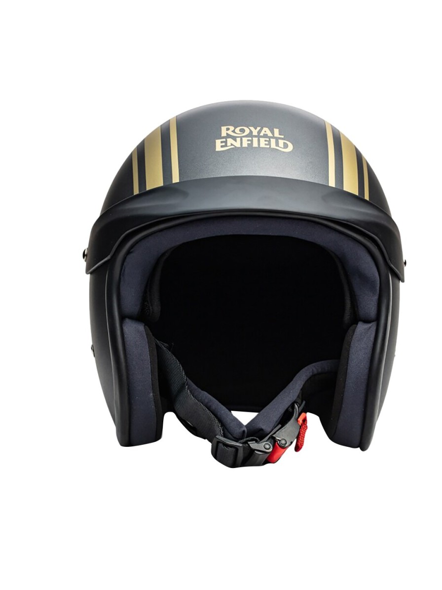 Men Royal Enfield Helmets | Buy Royal Enfield Printed Cushioned Open Face Adjustable Safety Helmet - Accessories For Unisex