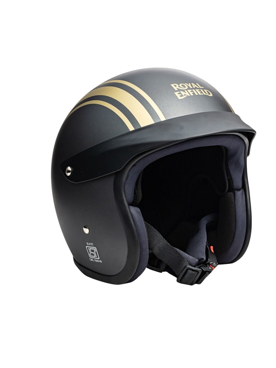 Men Royal Enfield Helmets | Buy Royal Enfield Printed Cushioned Open Face Adjustable Safety Helmet - Accessories For Unisex