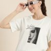 Women HERE&NOW Tshirts | Buy Here&Now Printed Pure Cotton T Shirt - Apparel For Women