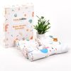 Kids Moms Home Infant Care | Buy Moms Home Infant Kids Pack Of 4 Conversational Printed Organic Cotton Muslin Swaddles - Accessories For Unisex Kids