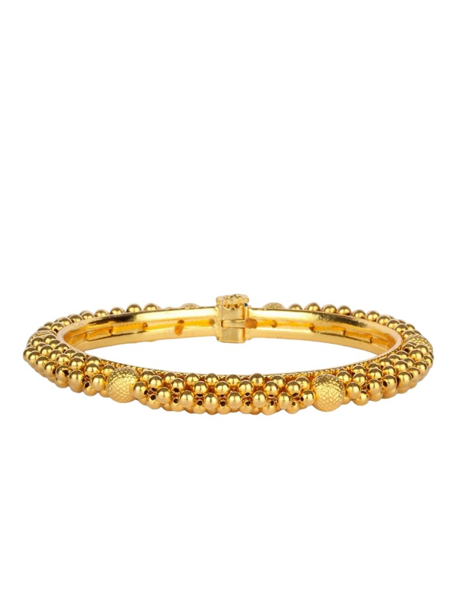 Women CANDERE A KALYAN JEWELLERS COMPANY Fine Jewellery | Buy Candere A Kalyan Jewellers Company Women 22Kt (916) Gold Traditional Tushi Bangle 2.31Gm - Accessories For Women