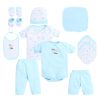 Kids EIO Infant Care | Buy Eio 13 Pcs Printed Pure Cotton Baby Apparel Gift Set - Apparel For Unisex Kids