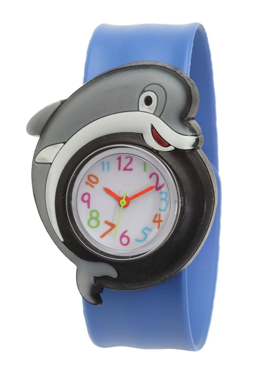 Kids Stoln Watches | Buy Stoln Kids Dolphin Shaped Dial & Stick Straps Analogue Watch 18744 1 23 G 20005057 - Accessories For Unisex Kids