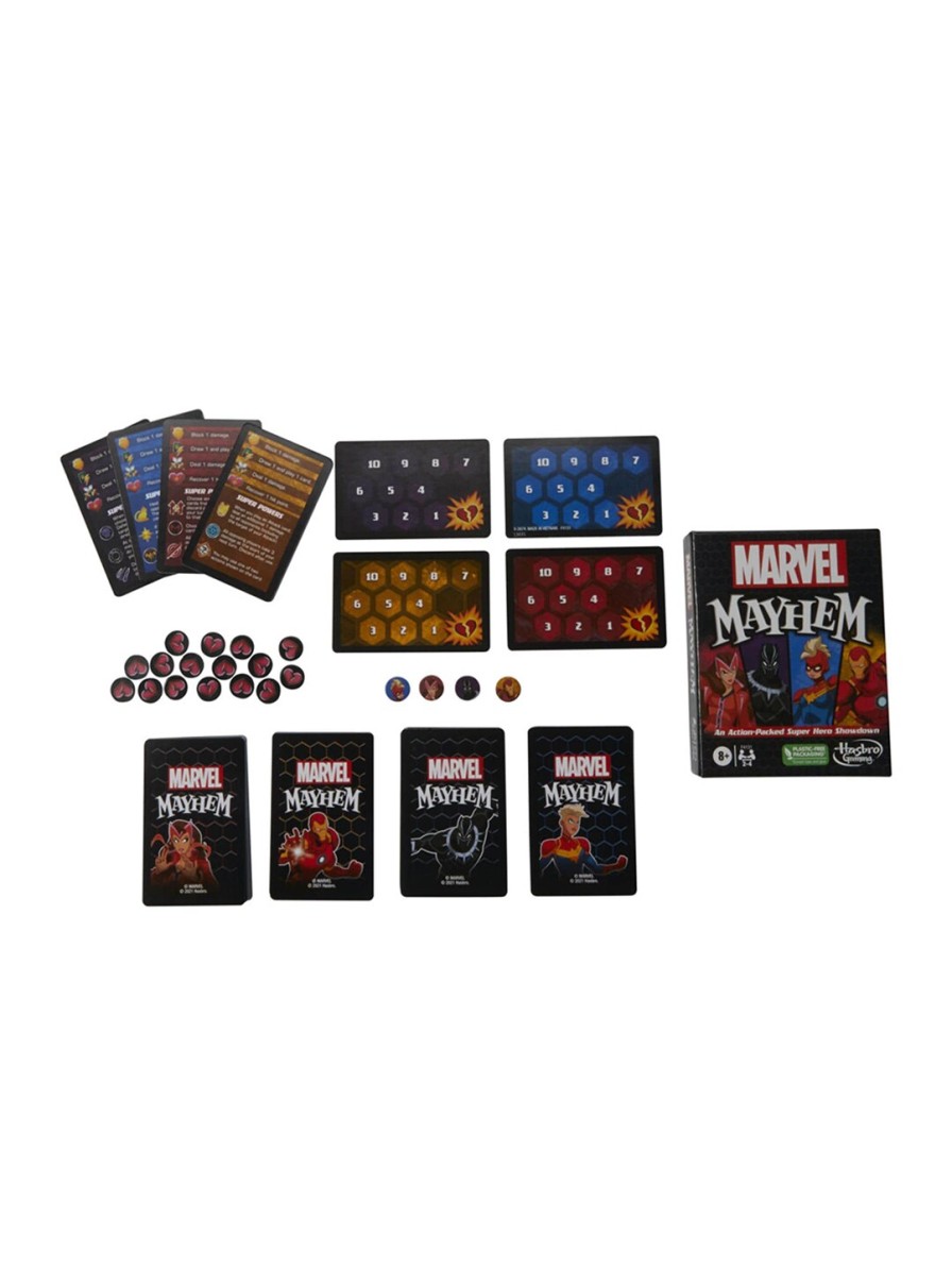 Kids Marvel Learning & Development | Buy Marvel Kids Hasbro Gaming Marvel Mayhem Card Game - Toys And Games For Unisex Kids